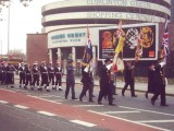 [The Sea&nbsp;Cadets leadiing the Remembrance Day parade in 2003.]
