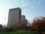 [Barbot Estate tower blocks from The Broadway 14/12/2001 - &copy; 2001 Graham Johnson.]
