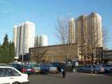 [Edmonton Green from Knight's Lane 14/12/2001 - &copy; 2001 Graham Johnson.]