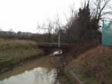 [Salmon's Brook west of Great Cambridge Road 12/02/2003 - &copy; 2003 Graham Johnson.]