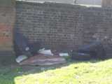 [Junk dumped close to Bridge Road (31/3/2004).]