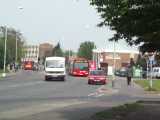 [The 149 now uses Plevna Road to loop round and calls at the stop by the North Square (26/04/2004).]
