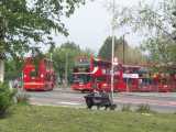 [A new alighting only stop has appeared on the west side of The Broadway (27/04/2004).]