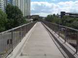 [A walk over the footbridge (24/06/2004).]