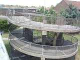 [A walk over the footbridge (24/06/2004).]