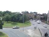 [A walk over the footbridge (24/06/2004).]