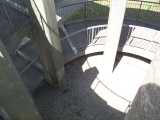 [A walk over the footbridge (24/06/2004).]
