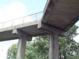 [A walk over the footbridge (24/06/2004).]