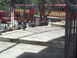 [A walk over the footbridge (24/06/2004).]