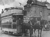 [Horse tram at Tramway Avenue c. 1900 - Lower Edmonton In Pictures]